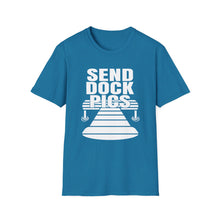 Load image into Gallery viewer, Send Dock Pics Funny Credit Card Captain Softstyle T-Shirt