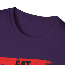 Load image into Gallery viewer, Eat, Sleep, Fish, Repeat Official Credit Card Captain Softstyle T-Shirt