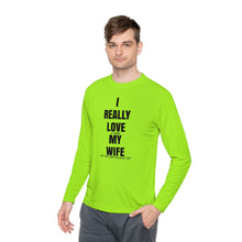 Load image into Gallery viewer, I Really Love My Wife Funny Credit Card Captain Long Sleeve Tee