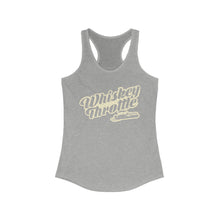 Load image into Gallery viewer, Whiskey Throttle Pontoon Captain Official Credit Card Captain Funny Women's Racerback Tank