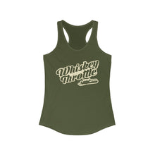 Load image into Gallery viewer, Whiskey Throttle Pontoon Captain Official Credit Card Captain Funny Women's Racerback Tank