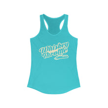 Load image into Gallery viewer, Whiskey Throttle Pontoon Captain Official Credit Card Captain Funny Women's Racerback Tank