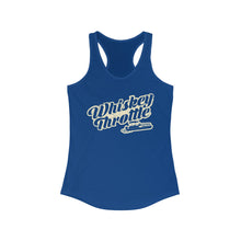 Load image into Gallery viewer, Whiskey Throttle Pontoon Captain Official Credit Card Captain Funny Women's Racerback Tank