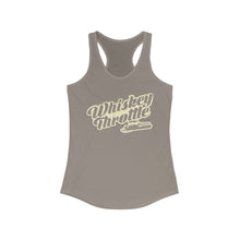 Load image into Gallery viewer, Whiskey Throttle Pontoon Captain Official Credit Card Captain Funny Women's Racerback Tank
