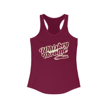Load image into Gallery viewer, Whiskey Throttle Pontoon Captain Official Credit Card Captain Funny Women's Racerback Tank