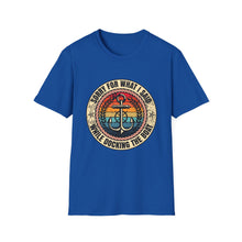 Load image into Gallery viewer, Sorry For What I Said While Docking the Boat Funny Official Credit Card Captain- T-Top Design Softstyle T-Shirt