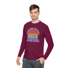 Load image into Gallery viewer, Pontoon Captain, Like a Regular Captain Only More Drunker Funny Credit Card Captain Lightweight Long Sleeve Tee