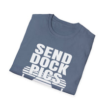 Load image into Gallery viewer, Send Dock Pics Funny Credit Card Captain Softstyle T-Shirt