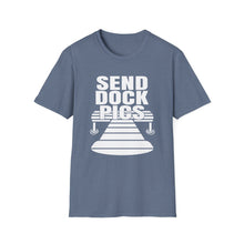 Load image into Gallery viewer, Send Dock Pics Funny Credit Card Captain Softstyle T-Shirt