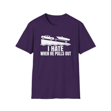 Load image into Gallery viewer, I Hate When He Pulls Out Official Credit Card Captain Funny Softstyle T-Shirt