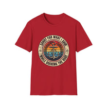 Load image into Gallery viewer, Sorry For What I Said While Docking the Boat Funny Official Credit Card Captain- T-Top Design Softstyle T-Shirt