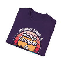 Load image into Gallery viewer, Nobody Likes a Ramp Camper Official Credit Card Captain Softstyle T-Shirt