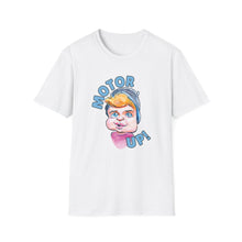 Load image into Gallery viewer, HayHay Says, "Motor Up!" Official Credit Card Captain Softstyle T-Shirt