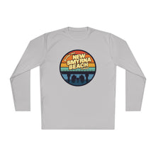 Load image into Gallery viewer, Greetings From New Smyrna Beach Credit Card Captain Long Sleeve Tee