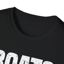 Load image into Gallery viewer, Boats Well With Others Official Credit Card Captain Softstyle T-Shirt