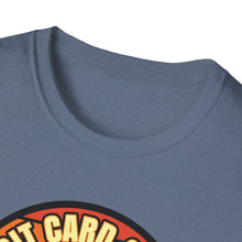 Load image into Gallery viewer, Sunset Under The Bridge Pontoon Dispensor Official Credit Card Captain Softstyle T-Shirt