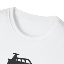 Load image into Gallery viewer, CAUTION! Student Boater! Official Credit Card Captain Funny Softstyle T-Shirt