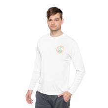 Load image into Gallery viewer, Credit Card Captain Official Broken Anchor Colored Logo Front and Back Lightweight Long Sleeve Tee