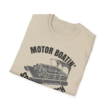 Load image into Gallery viewer, Motor Boatin' Son of a B*tch Funny Credit Card Captain Softstyle T-Shirt