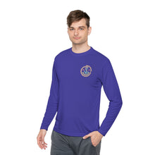 Load image into Gallery viewer, Credit Card Captain Official Broken Anchor Colored Logo Front and Back Lightweight Long Sleeve Tee