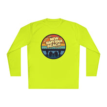 Load image into Gallery viewer, Greetings From New Smyrna Beach Credit Card Captain Long Sleeve Tee