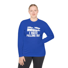 Load image into Gallery viewer, I Hate Pulling Out Official Credit Card Captain Funny Long Sleeve Tee