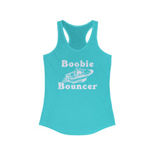 Load image into Gallery viewer, B00bie Bouncer Funny Official Credit Card Captain Women's Racerback Tank