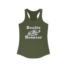 Load image into Gallery viewer, B00bie Bouncer Funny Official Credit Card Captain Women's Racerback Tank