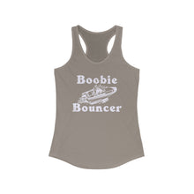 Load image into Gallery viewer, B00bie Bouncer Funny Official Credit Card Captain Women's Racerback Tank