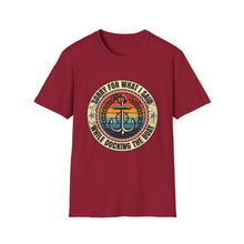 Load image into Gallery viewer, Sorry For What I Said While Docking the Boat Funny Official Credit Card Captain- T-Top Design Softstyle T-Shirt