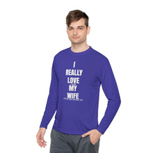 Load image into Gallery viewer, I Really Love My Wife Funny Credit Card Captain Long Sleeve Tee