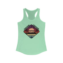 Load image into Gallery viewer, Pontoon Captain Credit Card Captain Women's Racerback Tank