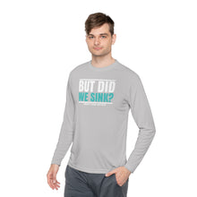 Load image into Gallery viewer, But Did We Sink? Official Credit Card Captain Funny Lightweight Long Sleeve Tee
