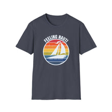 Load image into Gallery viewer, Feeling Nauti Sailboat Official Credit Card Captain Softstyle T-Shirt