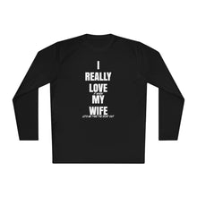 Load image into Gallery viewer, I Really Love My Wife Funny Credit Card Captain Long Sleeve Tee
