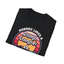 Load image into Gallery viewer, Nobody Likes a Ramp Camper Official Credit Card Captain Softstyle T-Shirt