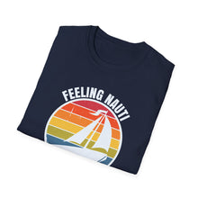 Load image into Gallery viewer, Feeling Nauti Sailboat Official Credit Card Captain Softstyle T-Shirt