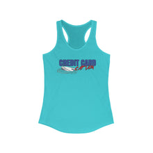 Load image into Gallery viewer, Official Credit Card Captain Shipwreck Logo Women's Racerback Tank