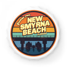 Load image into Gallery viewer, Greetings from New Smyrna Beach Credit Card Captain Bottle Opener