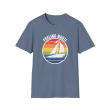 Load image into Gallery viewer, Feeling Nauti Sailboat Official Credit Card Captain Softstyle T-Shirt
