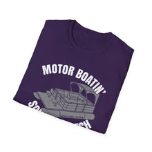 Load image into Gallery viewer, Motor Boatin' Son of a B*tch Funny Credit Card Captain Softstyle T-Shirt