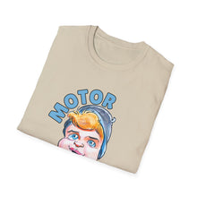 Load image into Gallery viewer, HayHay Says, "Motor Up!" Official Credit Card Captain Softstyle T-Shirt