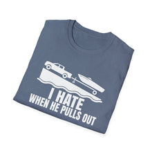 Load image into Gallery viewer, I Hate When He Pulls Out Official Credit Card Captain Funny Softstyle T-Shirt