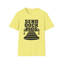 Load image into Gallery viewer, Send Dock Pics Funny Credit Card Captain Softstyle T-Shirt