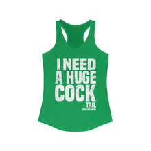 Load image into Gallery viewer, I Need a Huge Cocktail Funny Credit Card Captain Women's Racerback Tank