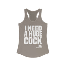 Load image into Gallery viewer, I Need a Huge Cocktail Funny Credit Card Captain Women's Racerback Tank