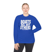 Load image into Gallery viewer, Boats Well With Others Official Credit Card Captain Lightweight Long Sleeve Tee