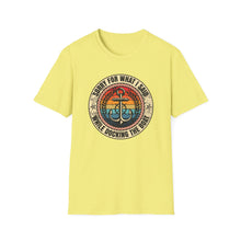 Load image into Gallery viewer, Sorry For What I Said While Docking the Boat Funny Credit Card Captain Softstyle T-Shirt