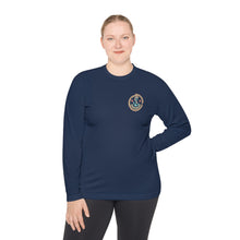Load image into Gallery viewer, Credit Card Captain Official Broken Anchor Colored Logo Front and Back Lightweight Long Sleeve Tee