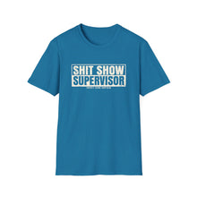Load image into Gallery viewer, Sh*t Show Supervisor Official Credit Card Captain Funny Softstyle T-Shirt